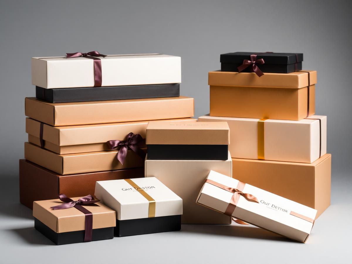 Cajas y papel de regalo